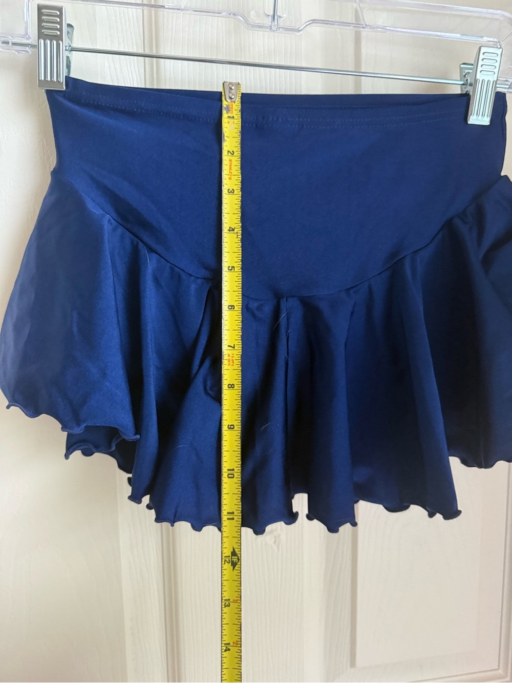 Source Unknown Deep Navy Ruffle Mini Skirt - Picture 4 of 6